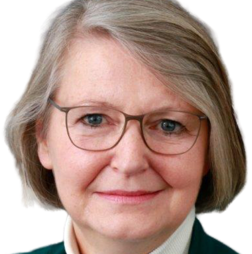 Das Foto zeigt ein Porträt von Frau Glandorf-Strotmann mit Brille.